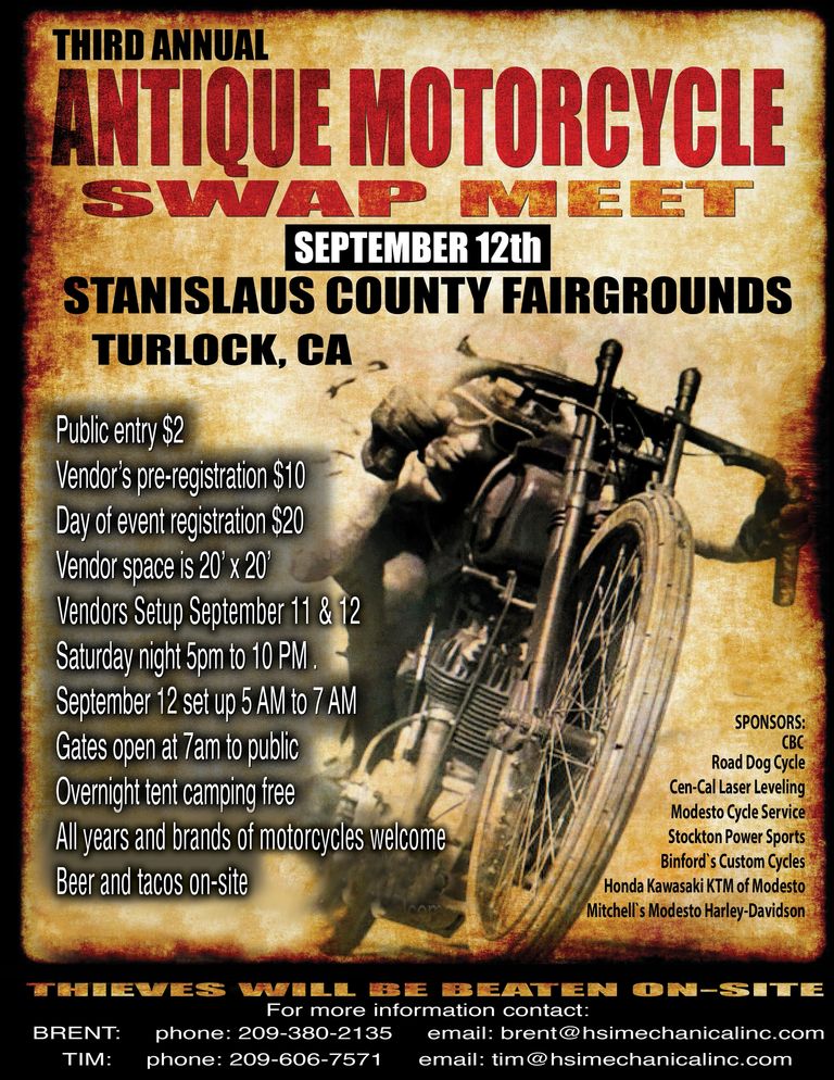 Antique Motorcycle Swapmeet